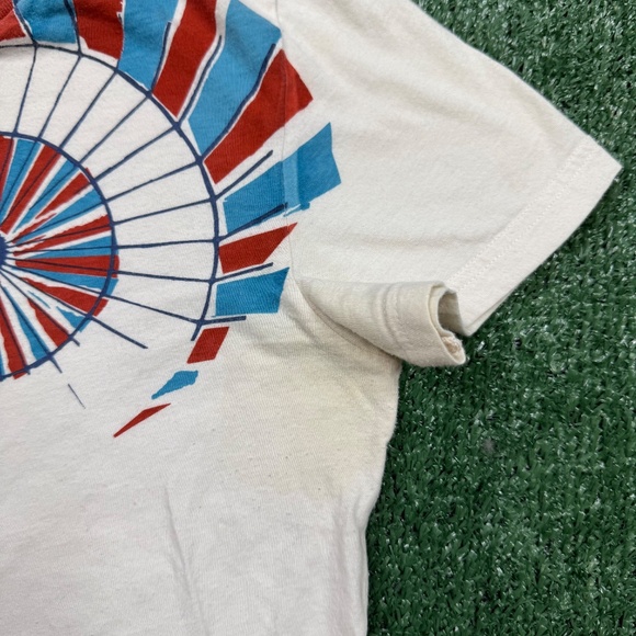 Vintage Y2K Marc Jacobs Graphic Shirt Women's Size M White Short Sleeve Stretch - Picture 4 of 9